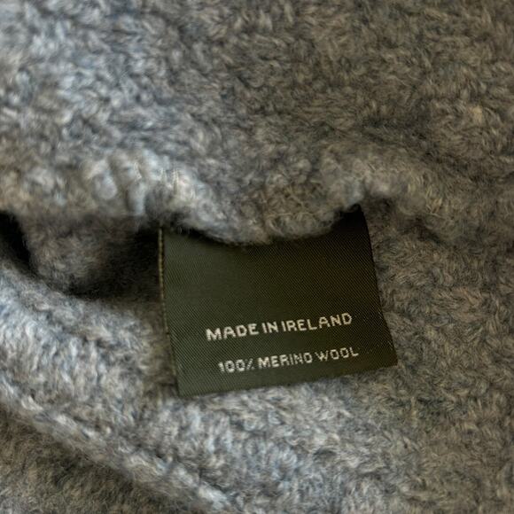 Gray Cable Knit Sweater - Picture 5 of 6